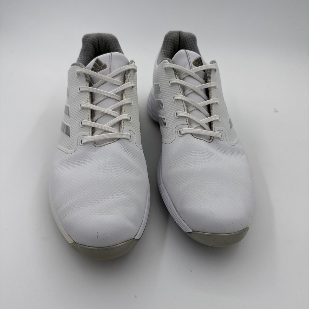 Adidas Golf ZG21 Men Golf Shoes Softspikes  White Silver Low Top Size 12